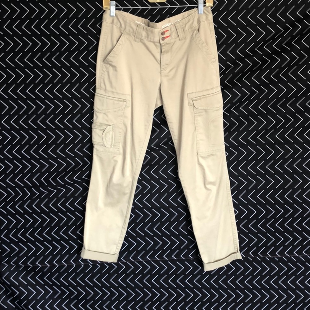 Cute cigarette cargo pants